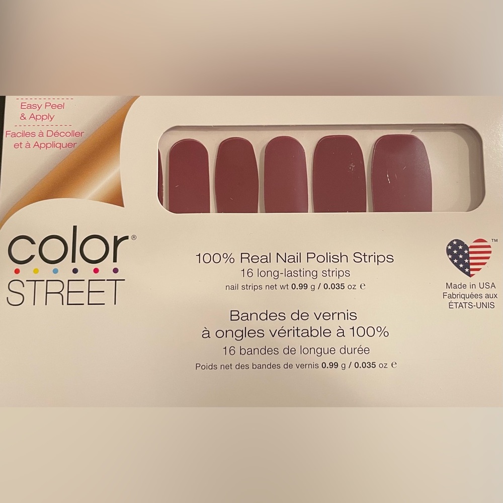 2/$15 NIP Color Street 100% Real Nail Polish Strips